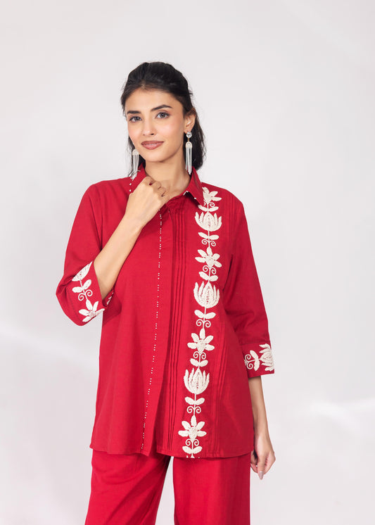 Ruby Flames Co-ord Set