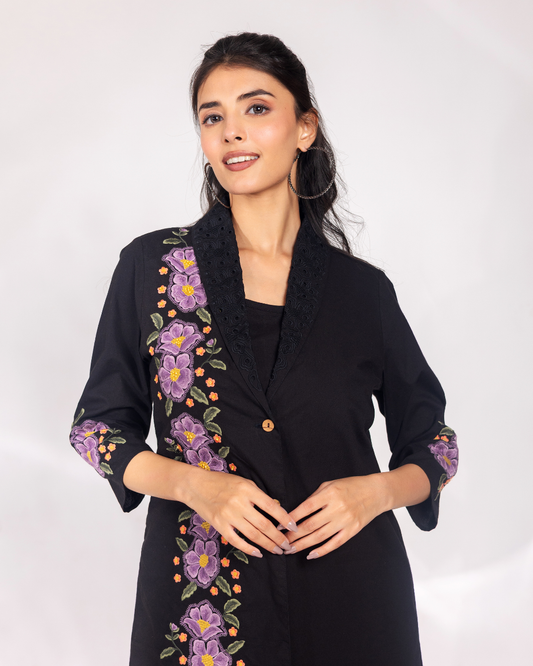 Amethyst Bloom Three Piece Set