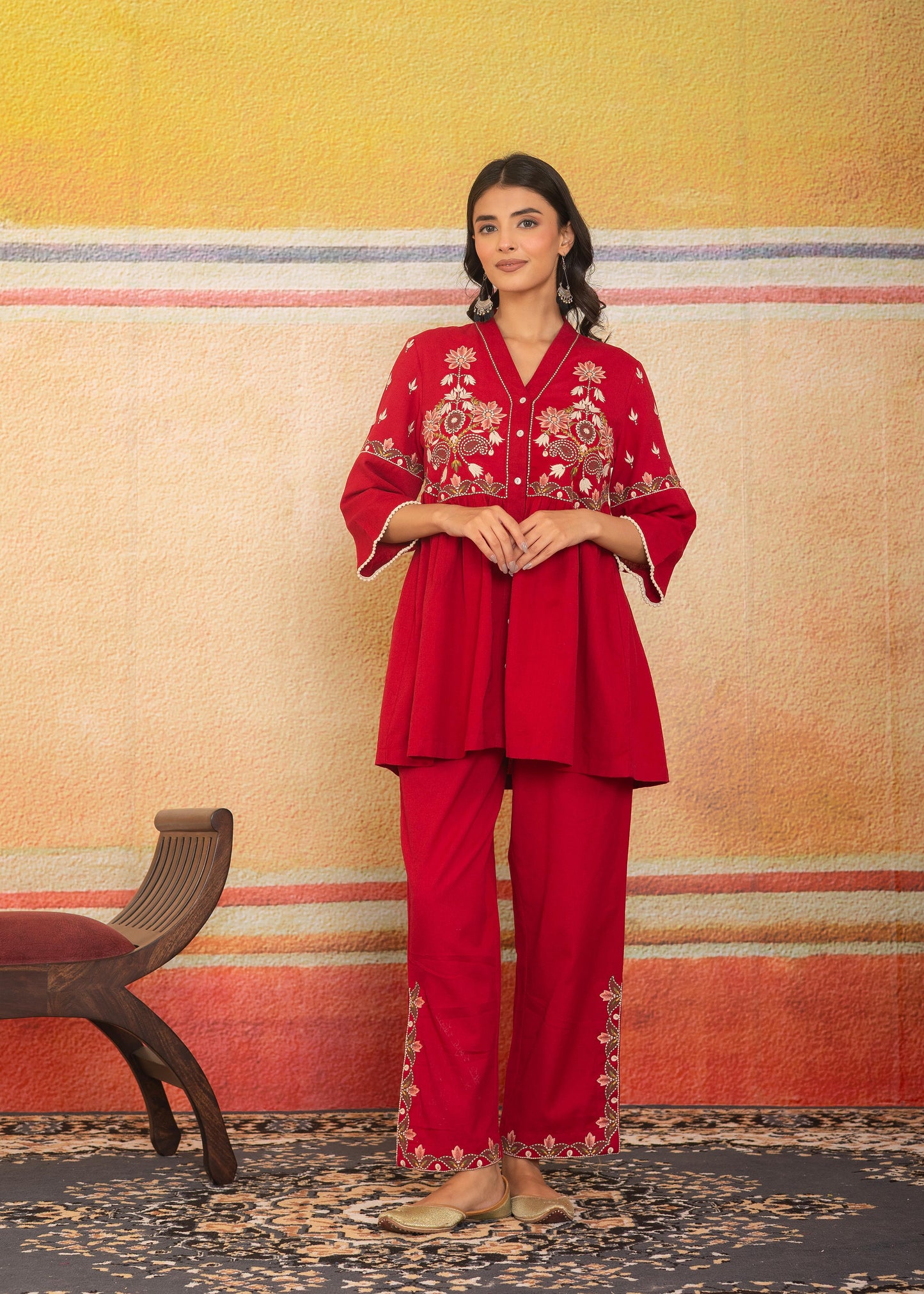 Aurelia Rouge Co-ord Set