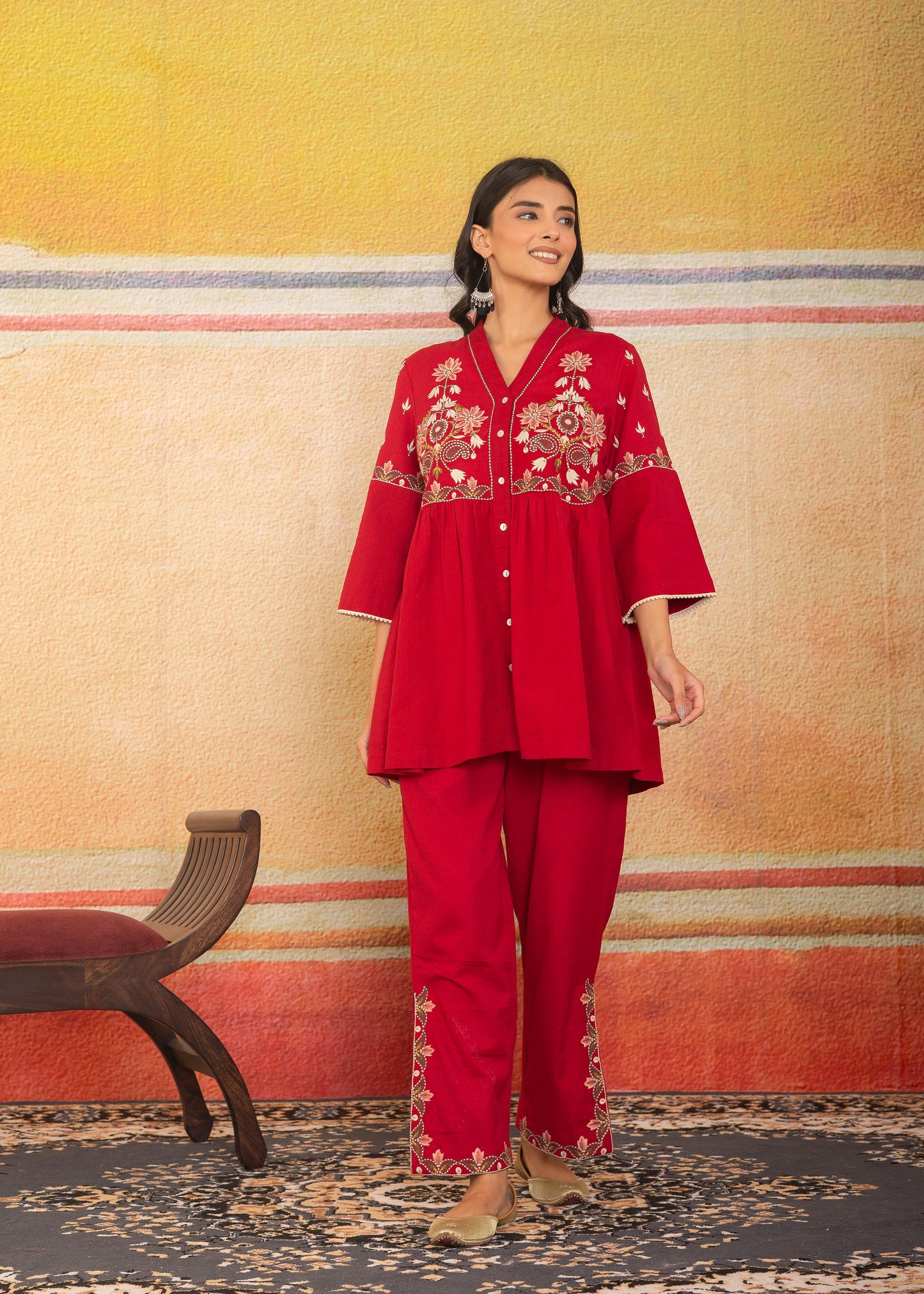 Aurelia Rouge Co-ord Set