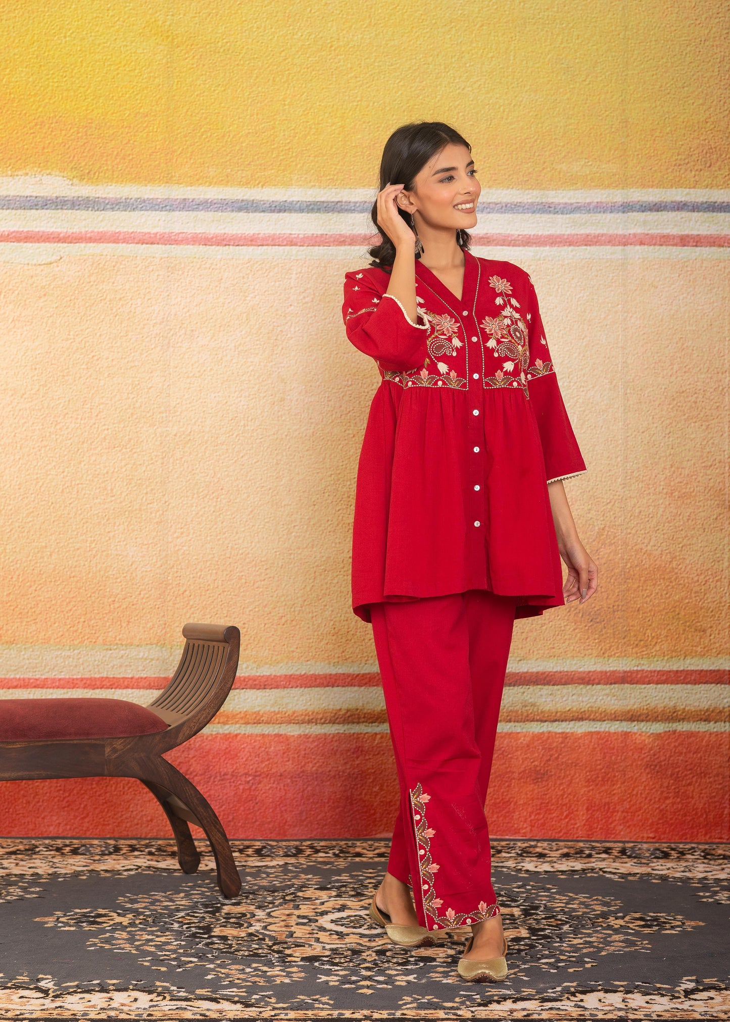 Aurelia Rouge Co-ord Set