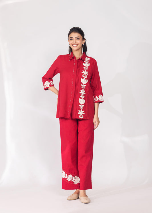 Ruby Flames Co-ord Set