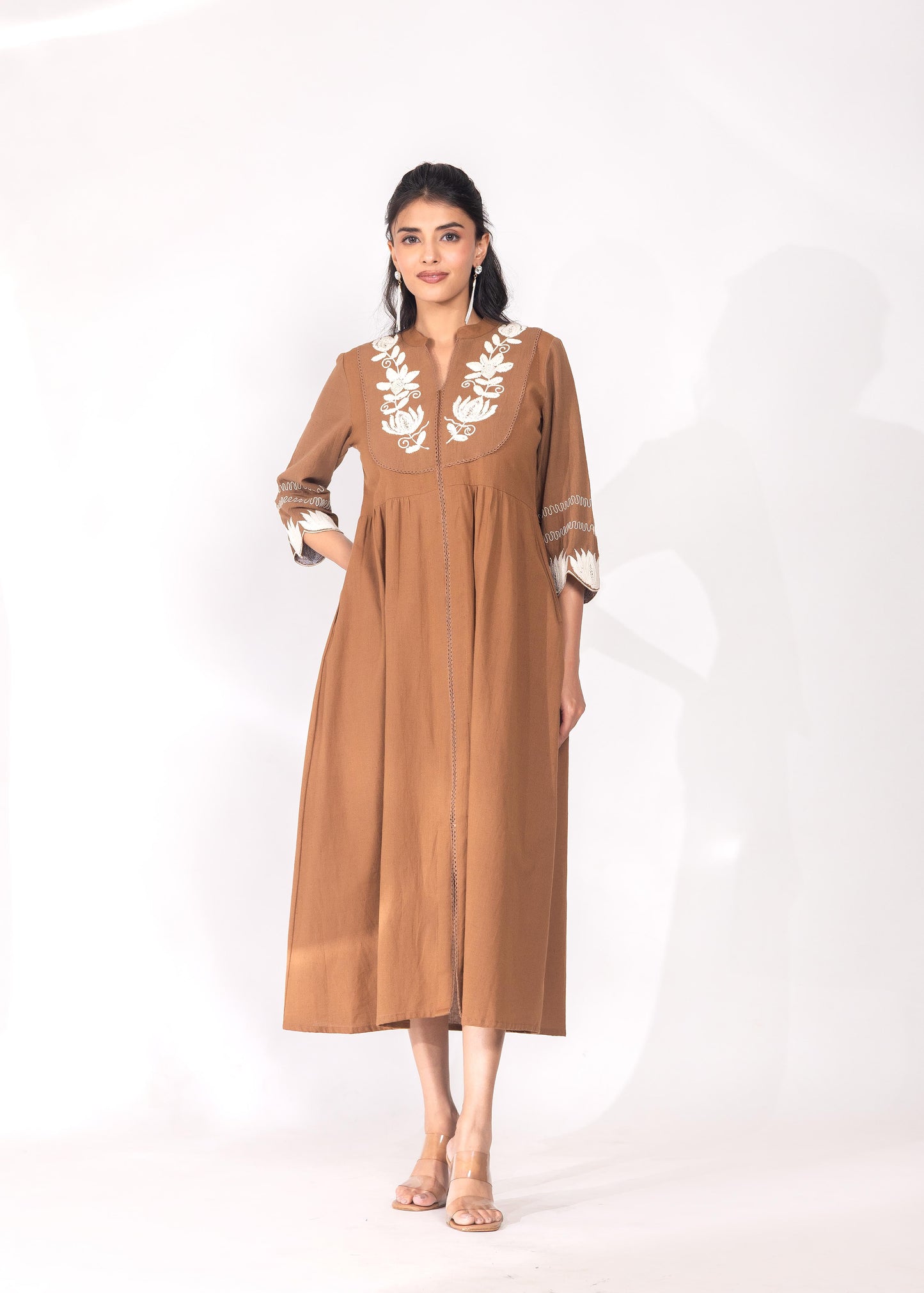 Belleza Brown Dress