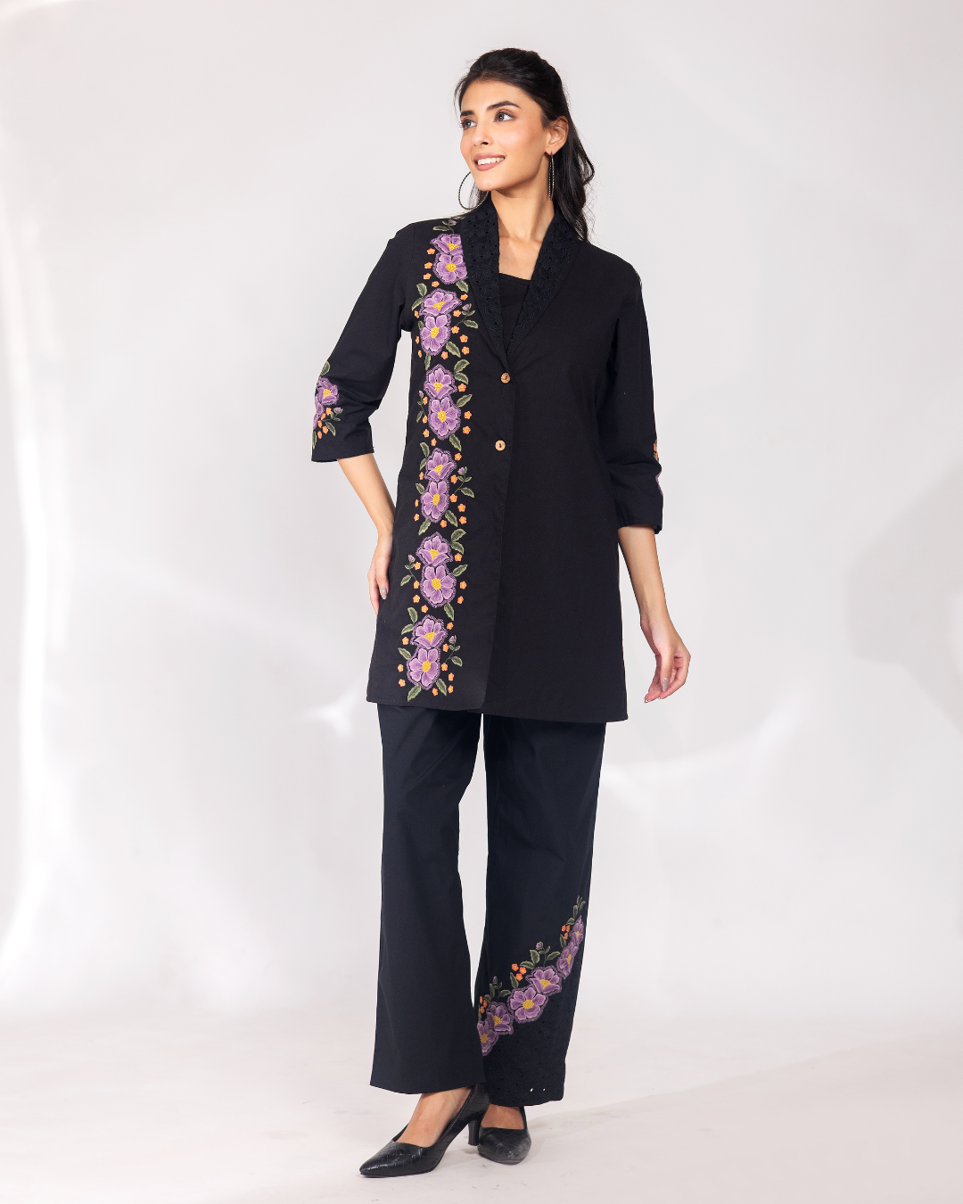 Amethyst Bloom Three Piece Set