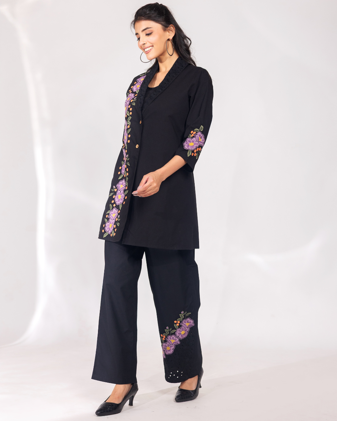 Amethyst Bloom Three Piece Set