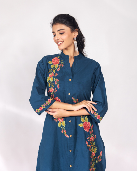 Azure Garden Co-ord Set