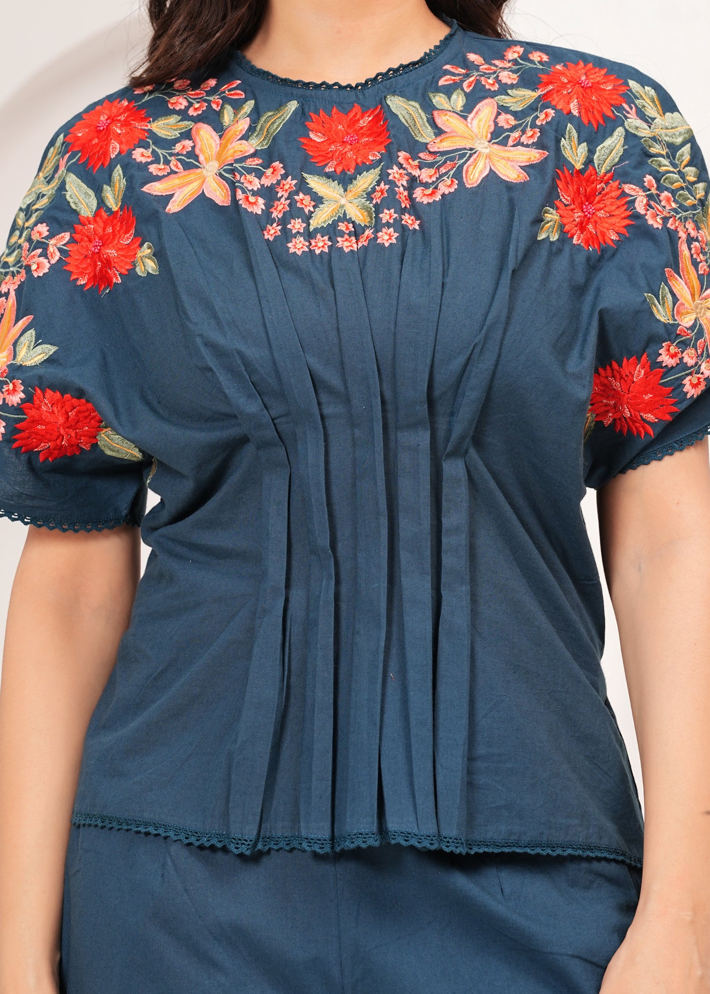 Sapphire Bloom Co-ord Set