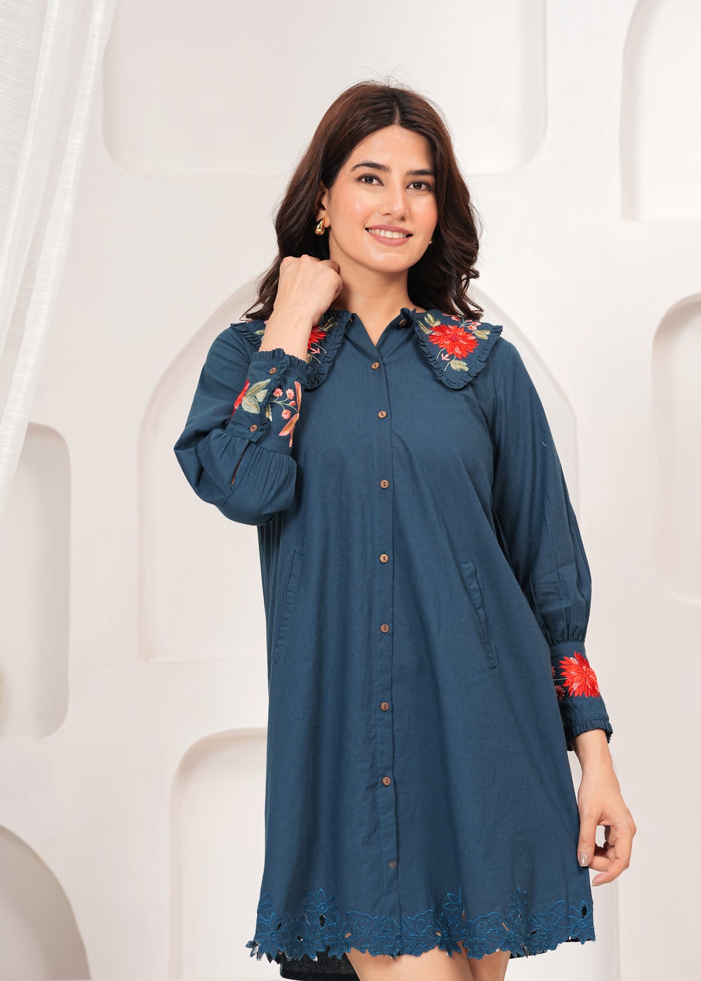 Moonshadow Shirt Dress