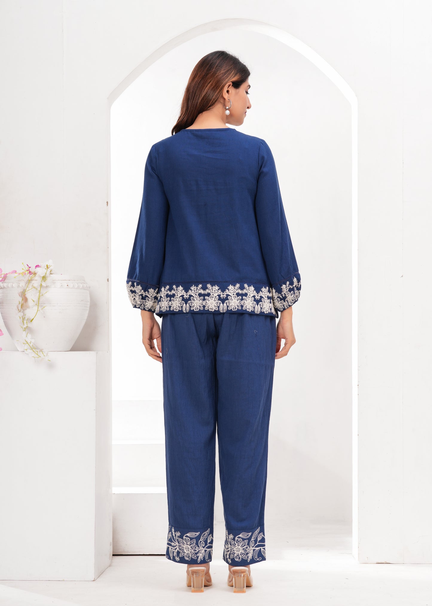 Azure Bloom Co-ord Set