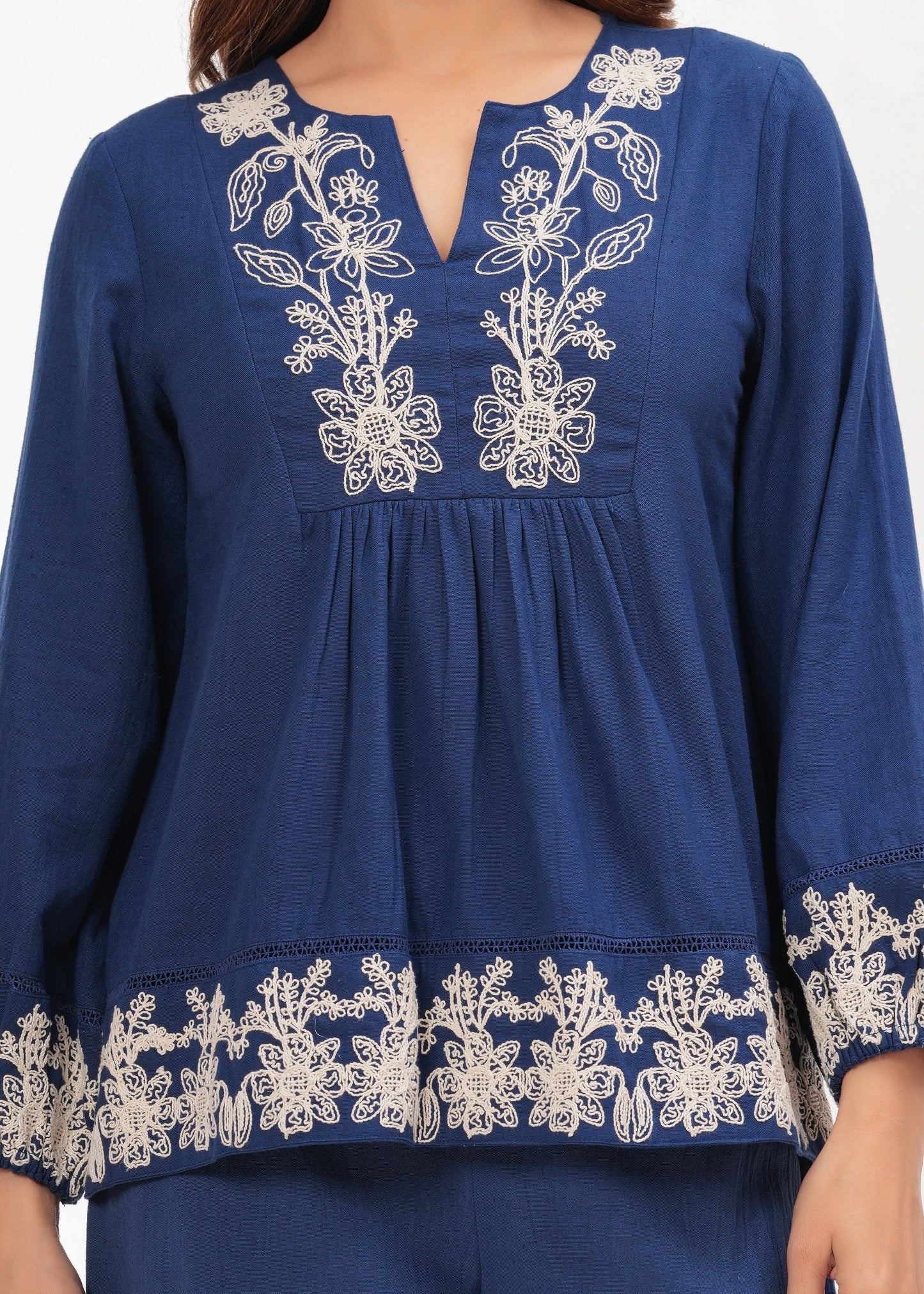 Azure Bloom Co-ord Set