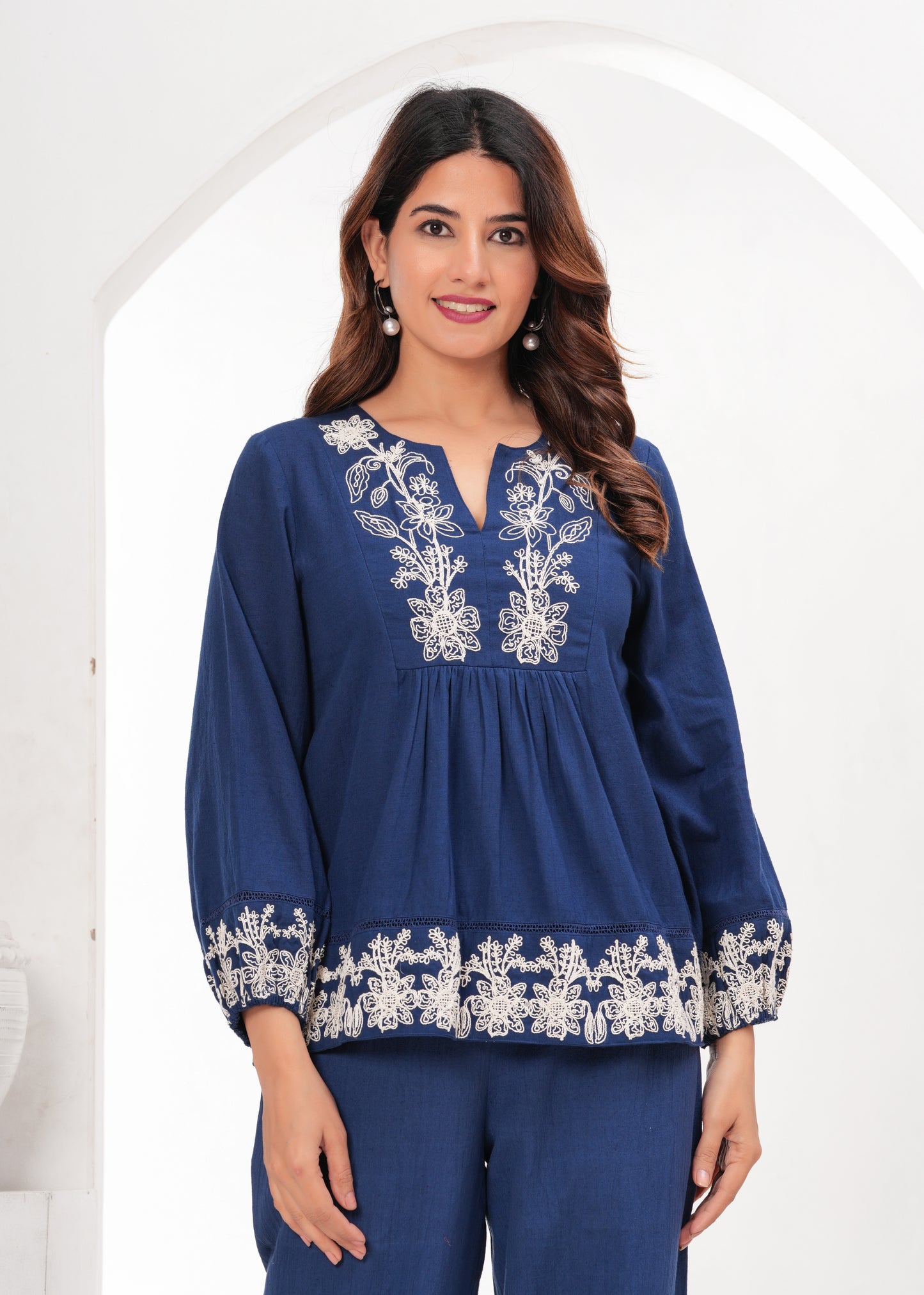 Azure Bloom Co-ord Set