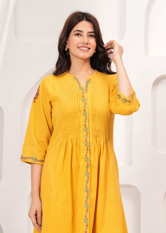 Marigold Bloom Dress