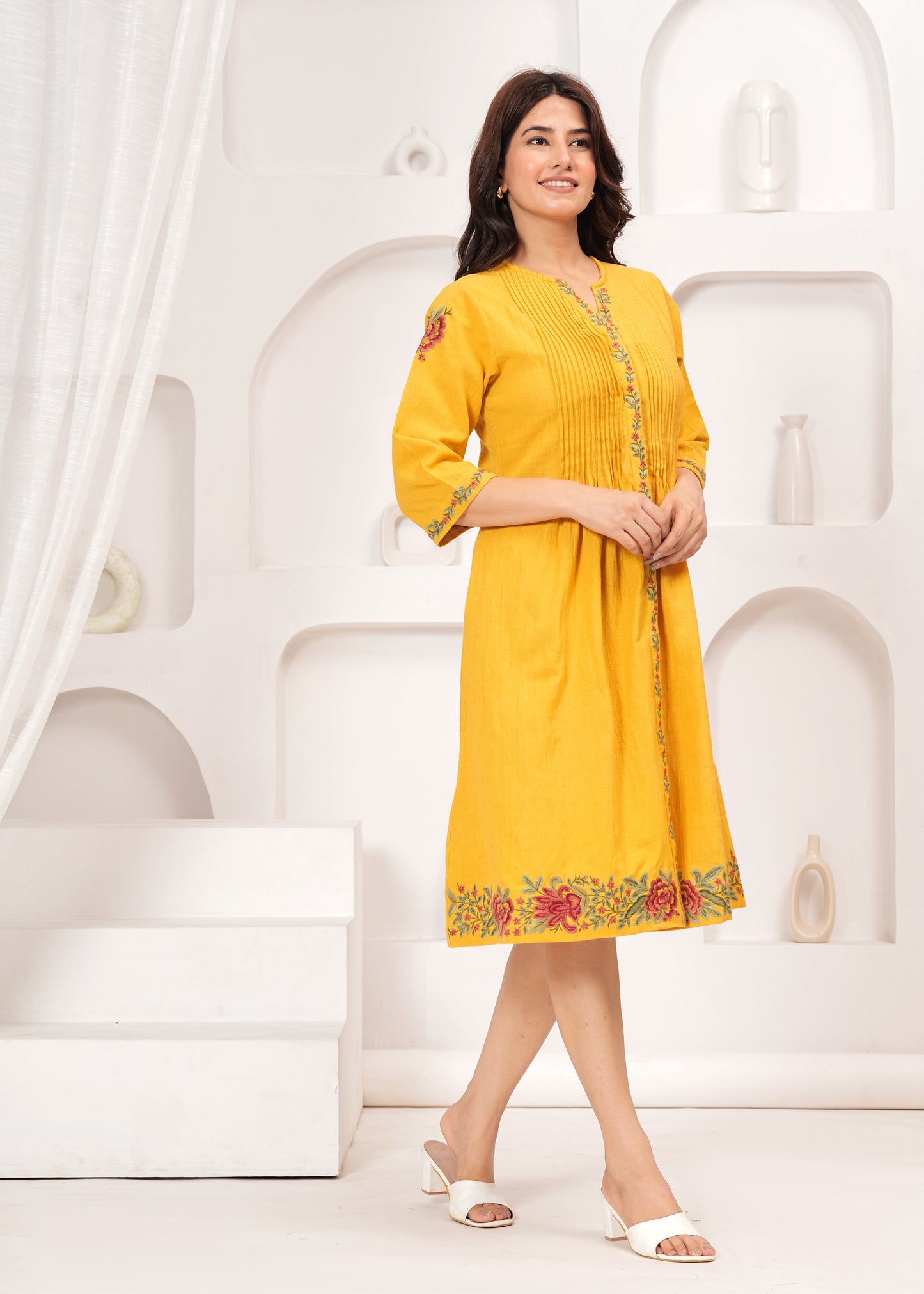 Marigold Bloom Dress