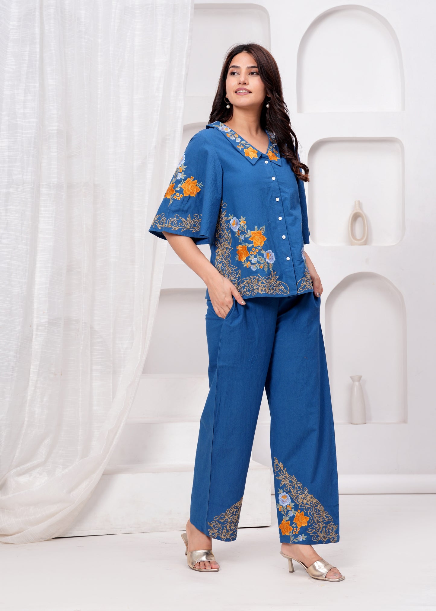 Royal Charm Co-ord Set