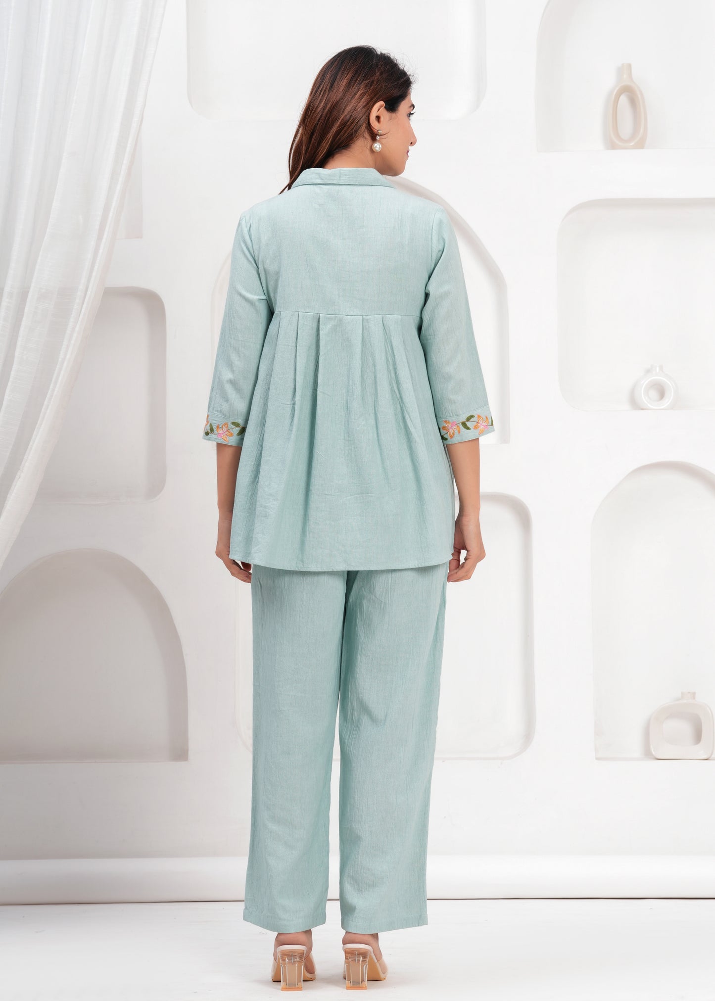 Sage Blossom Co-ord Set