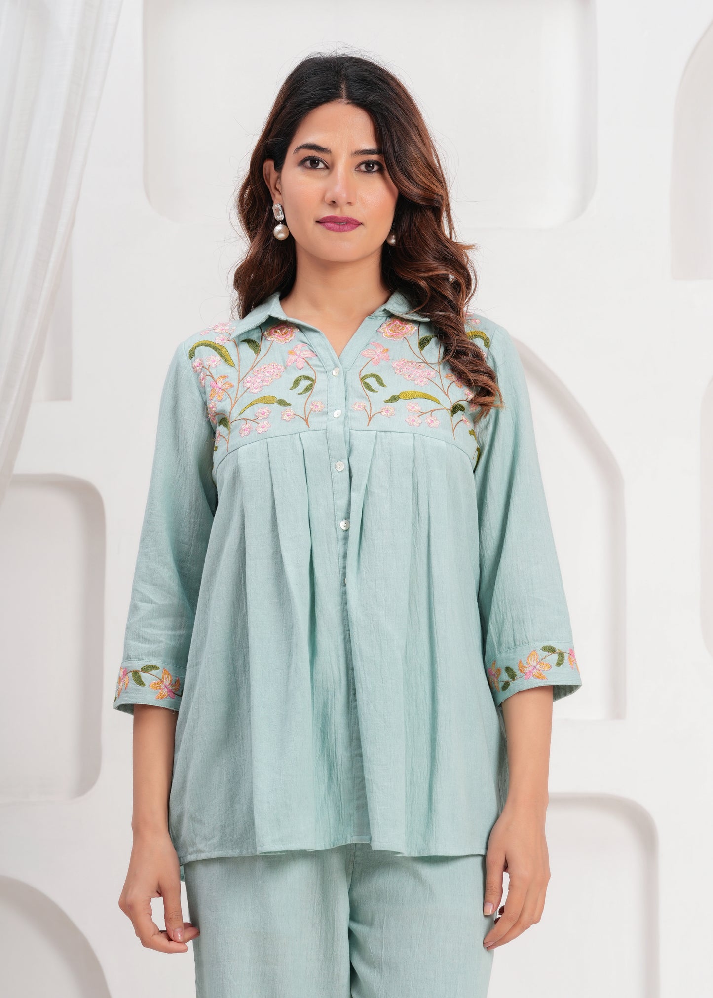 Sage Blossom Co-ord Set