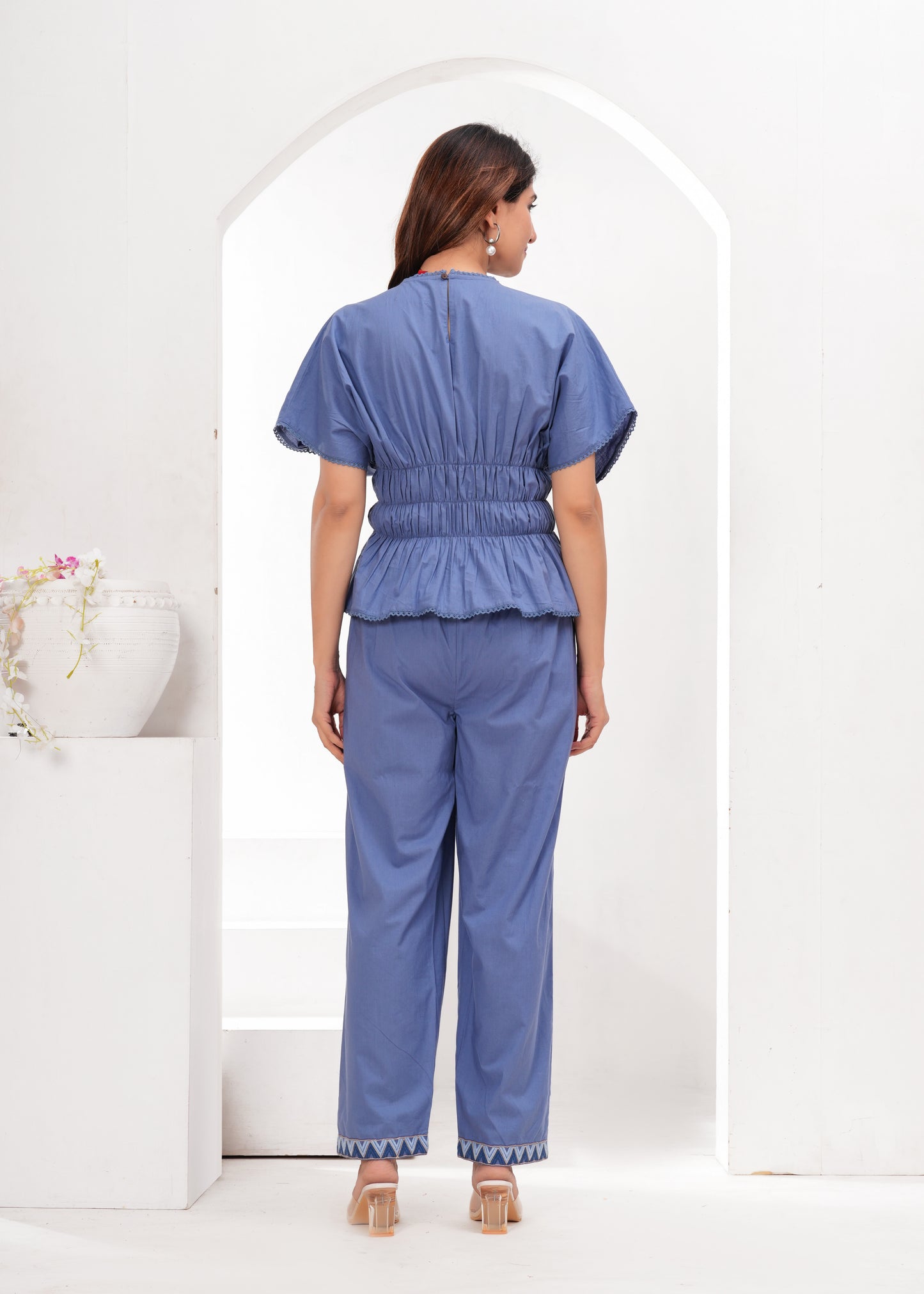 Indigo Poise Co-ord Set