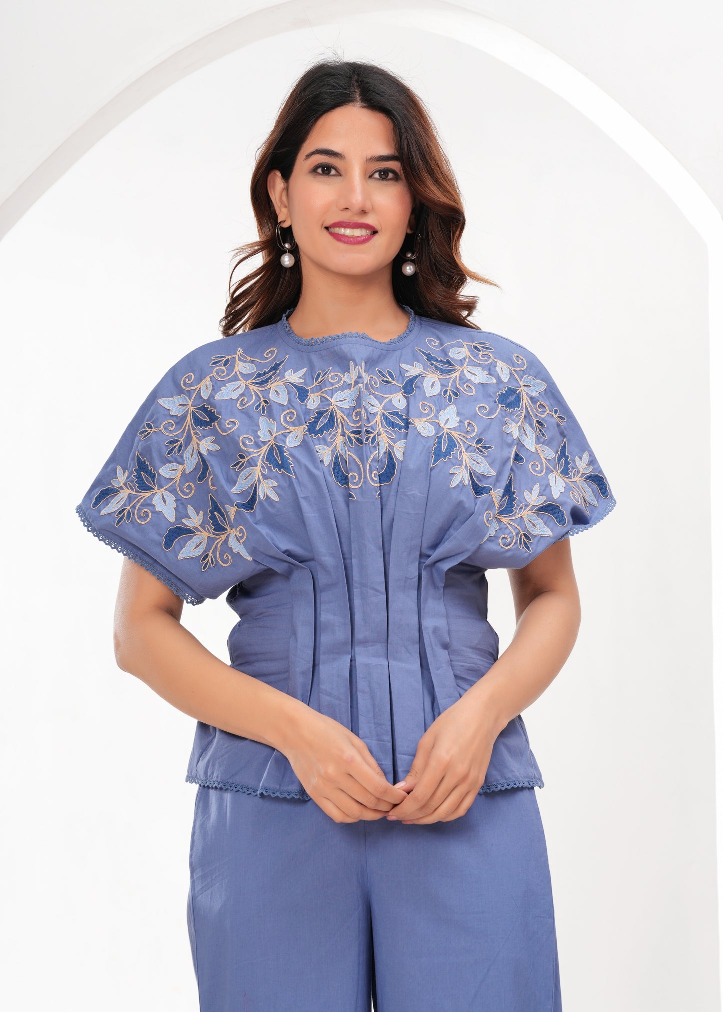 Indigo Poise Co-ord Set