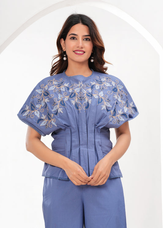 Indigo Poise Co-ord Set