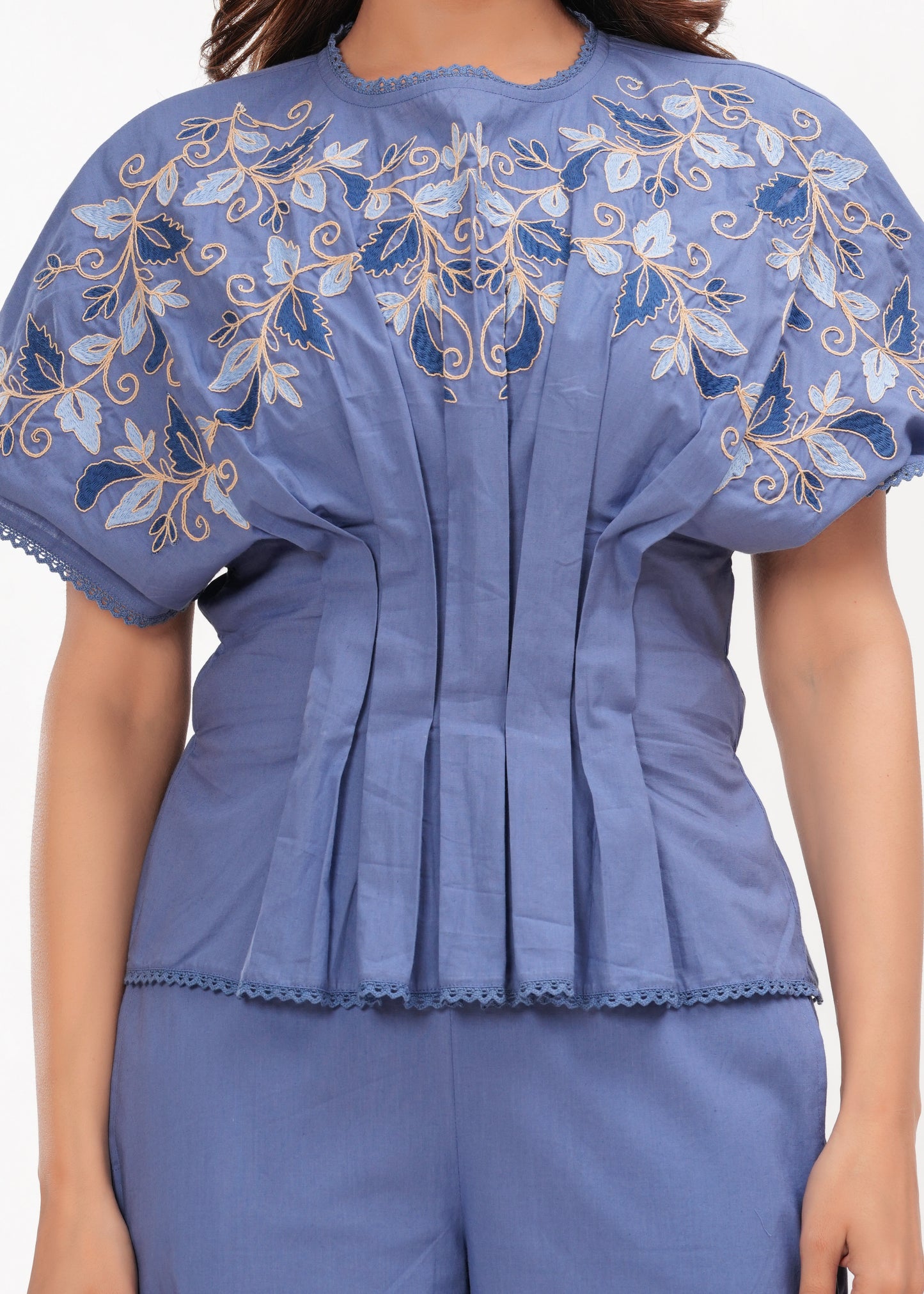 Indigo Poise Co-ord Set