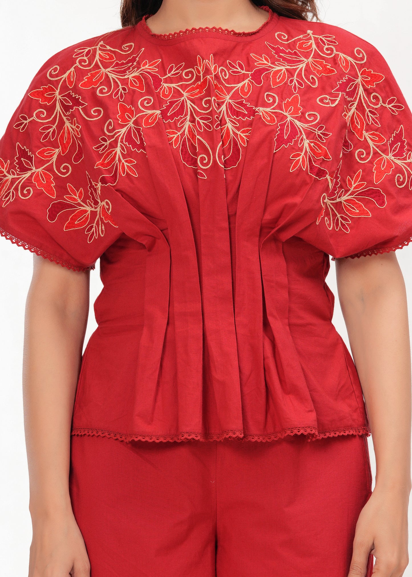 Carmine Bloom Co-ord Set