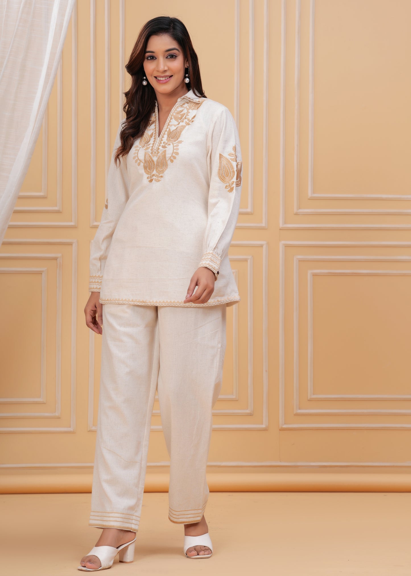 Sunlit Petals Co-ord Set