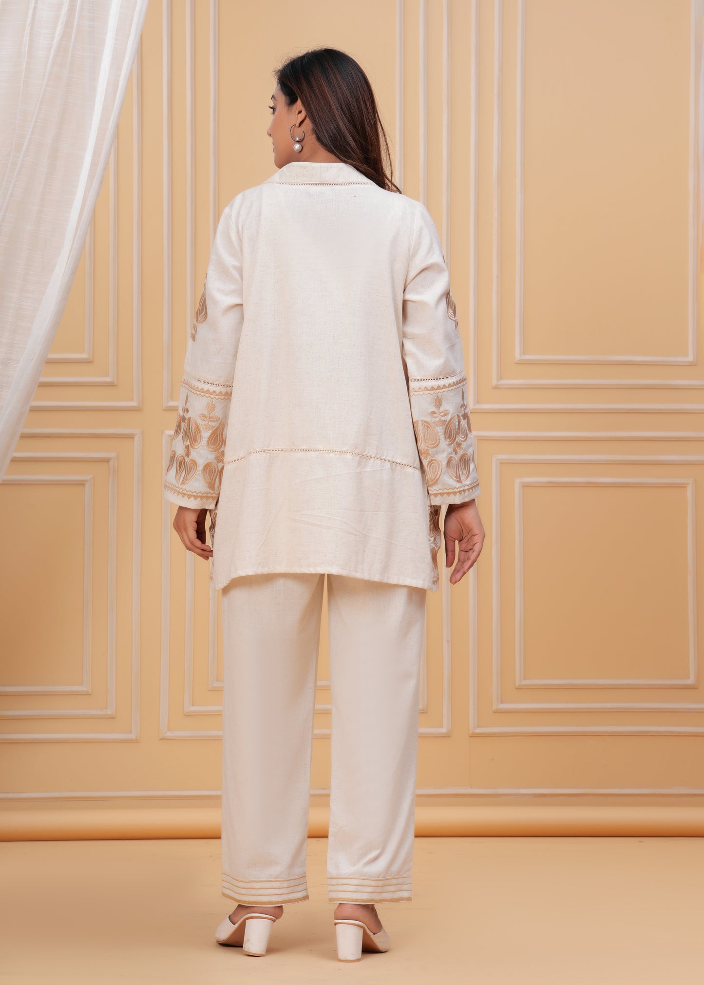 Ecru Grace Three Piece Set