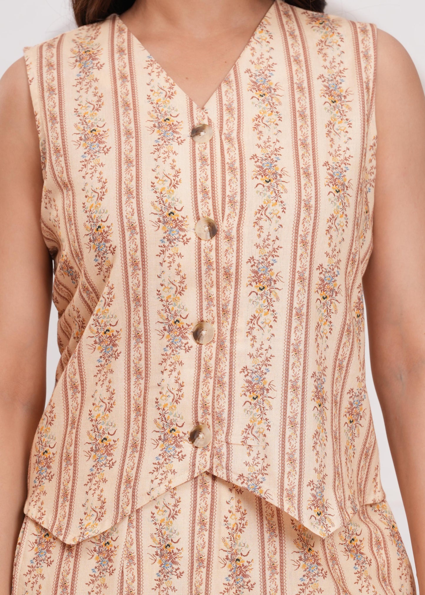 Petal Stripe Co-ord Set